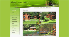 Desktop Screenshot of chatyporici.cz